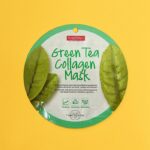 ماسک ورقه ای کلاژن چایی سبز purederm green tea collagen mask