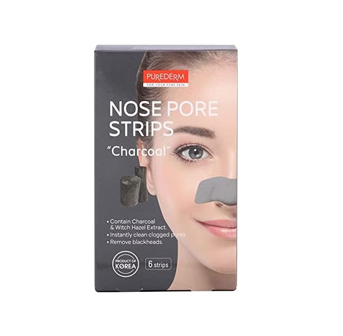 چسب-بینی-زغل-جوب-پیوردرم چسب بینی زغال چوب پیوردرم Purederm - Image 1