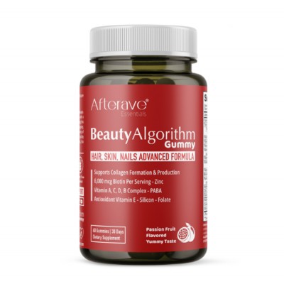 مکمل-پاستیلی-پوست-مو-و-ناخن-بیوتی-الگوریتم-افتر-ایو-afterave-essentials-beauty-algorithm-supplement پاستیل بیوتی الگوریتم افترایو - Image 1