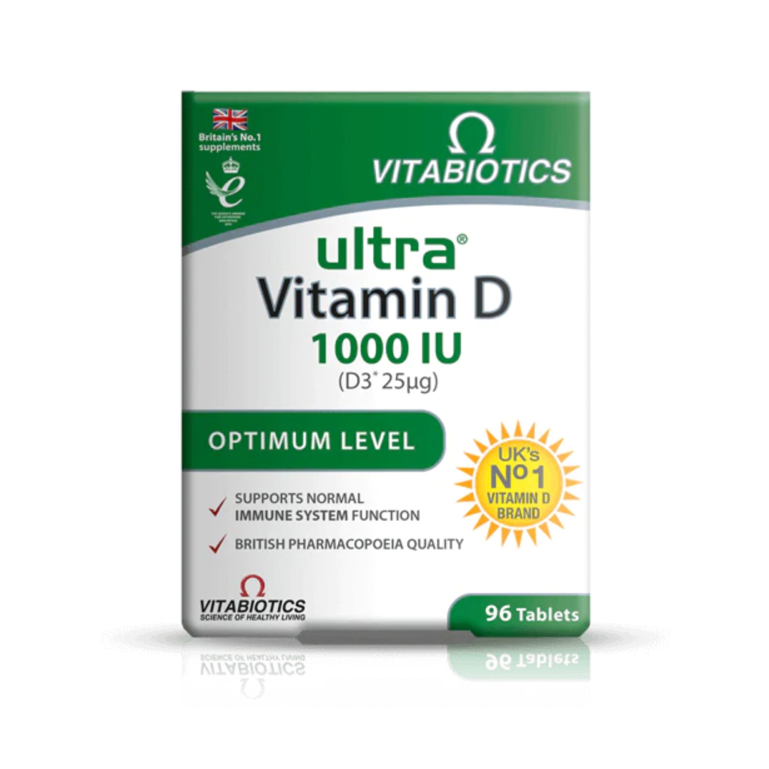 20230620_191040 ویتامین دی ویتابیوتیکس Vitamin D ultra 1000 IU محصول انگلیس ۹۶عددی - Image 1