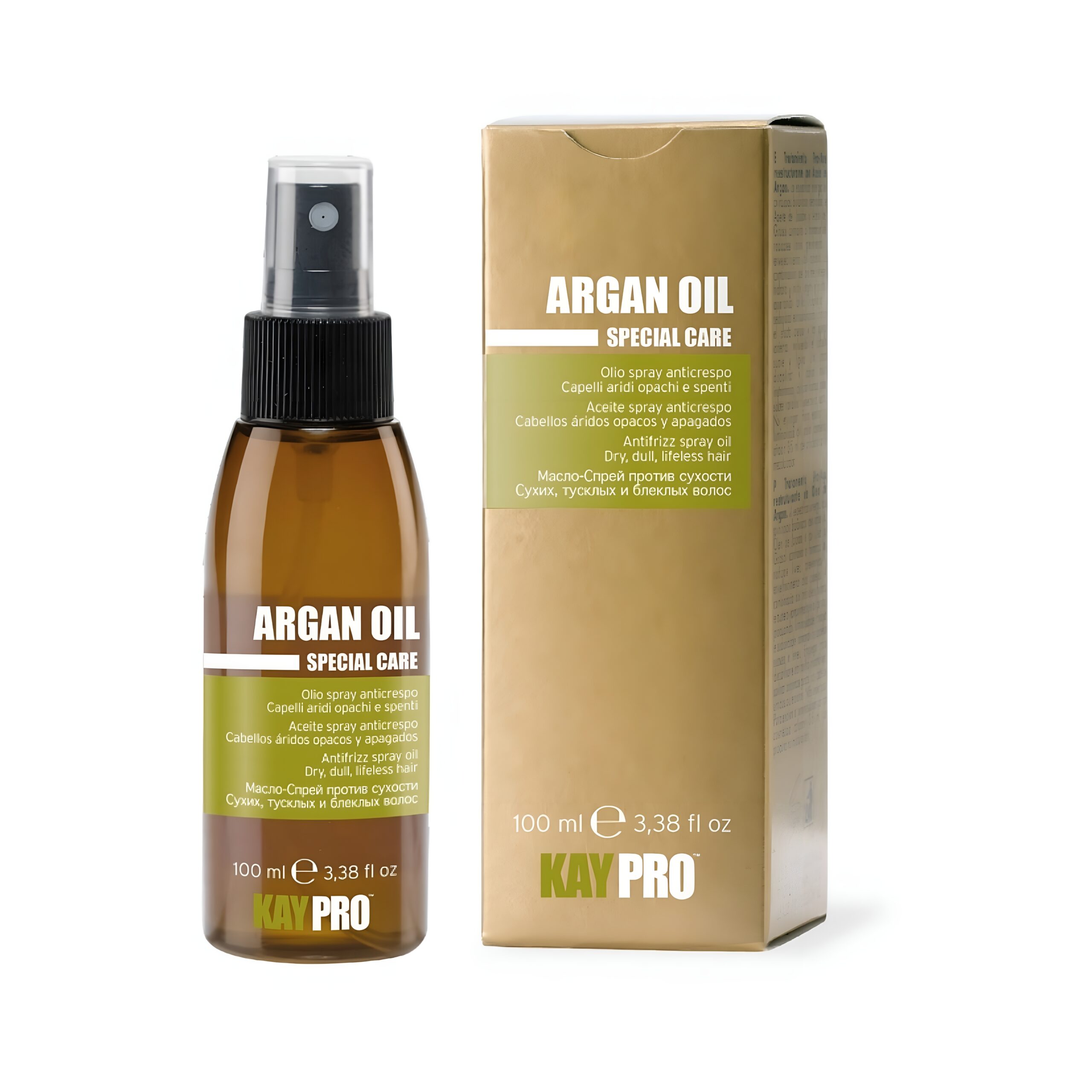Picsart_23-06-15_14-18-25-130 اسپری مو آرگان کیپرو KAYPRO ARGAN حجم 100 میلی لیتر - Image 1