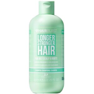 شامپو هیربرست Hairburst سبز ضد چربی، اسکالپ و شوره حجم 350ml | ضد ریزش، پاکسازی کف سر و بازسازی مو