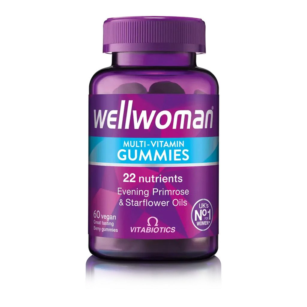پاستیل-ول-وومن پاستیل ویتامین بانوان ولومن Wellwoman ویتابیوتیکس (60 عددی) - Image 1