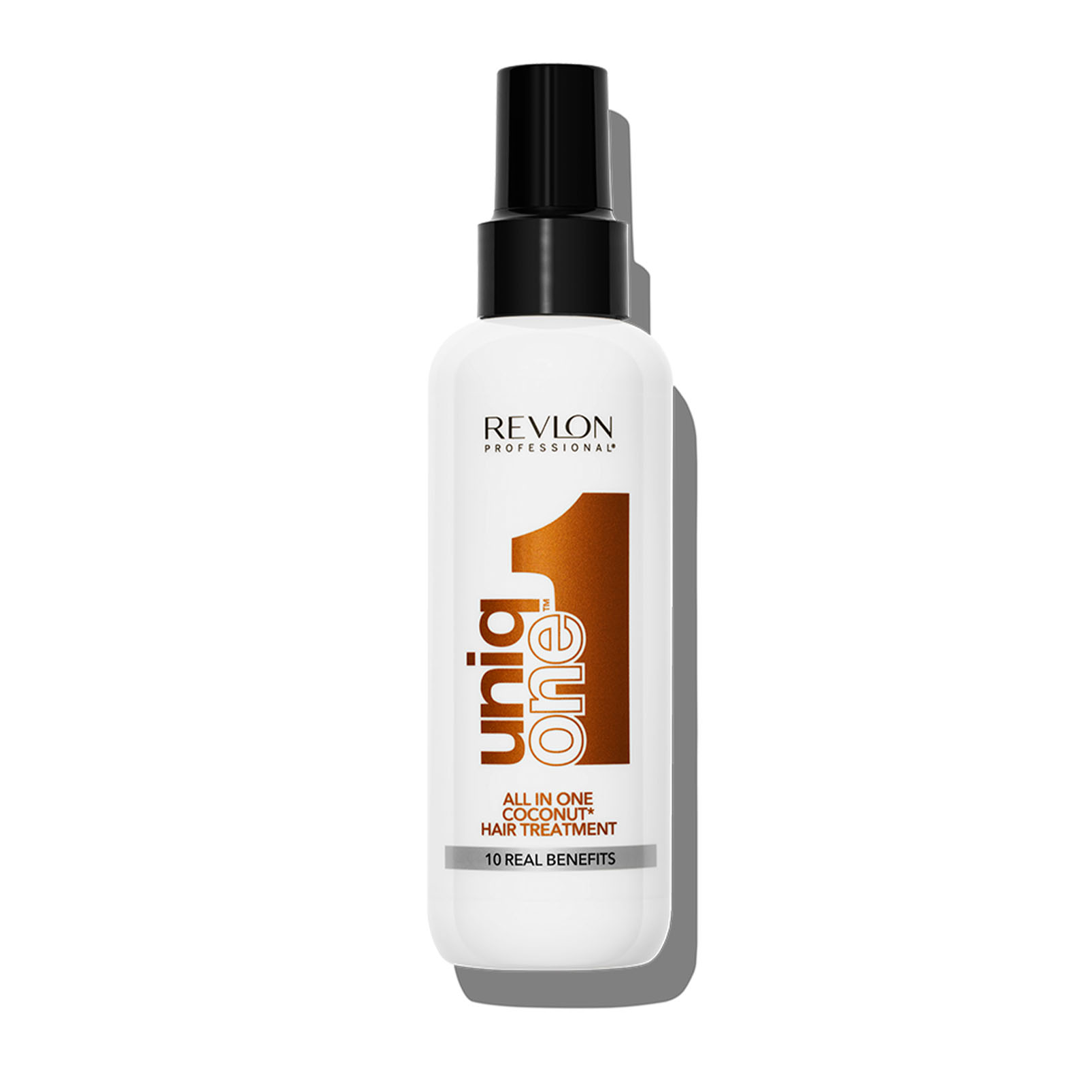 اسپری-مو-یونیک-وان-نارگیلی-رولون-REVLON-uniq-one-Coconut اسپری موی ۱۰ کاره یونیک وان رولون Revlon نارگیلی | ۱۵۰ میل - Image 1