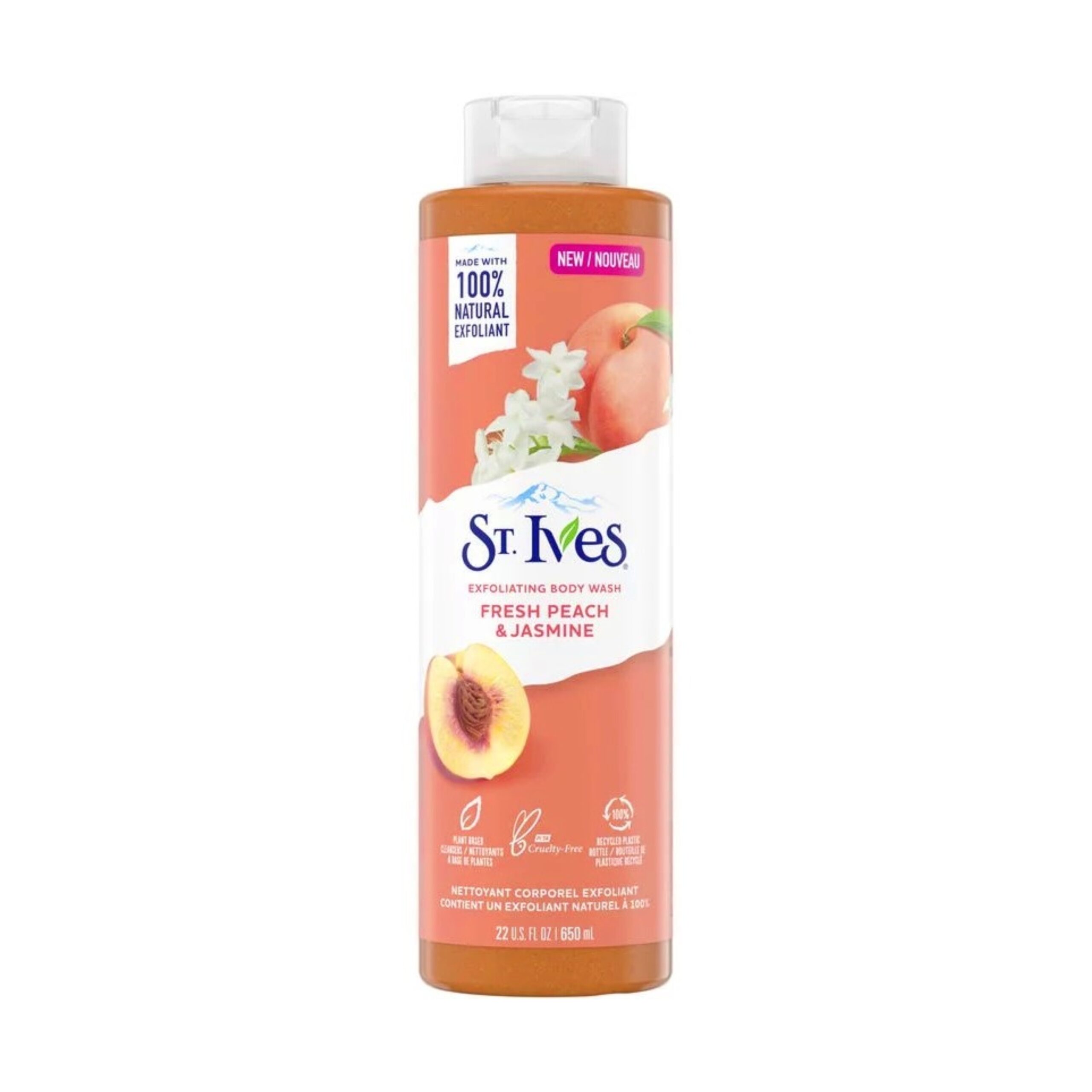 20240620_171540 شامپو بدن هلو و گل یاس سینت ایوز 650ml - Image 1