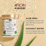 ژل حالت دهنده و آبرسان آفریکن پراید African Pride Moisture Miracle Hydrate & Hold Curl Defining Hair Gel - Image 2
