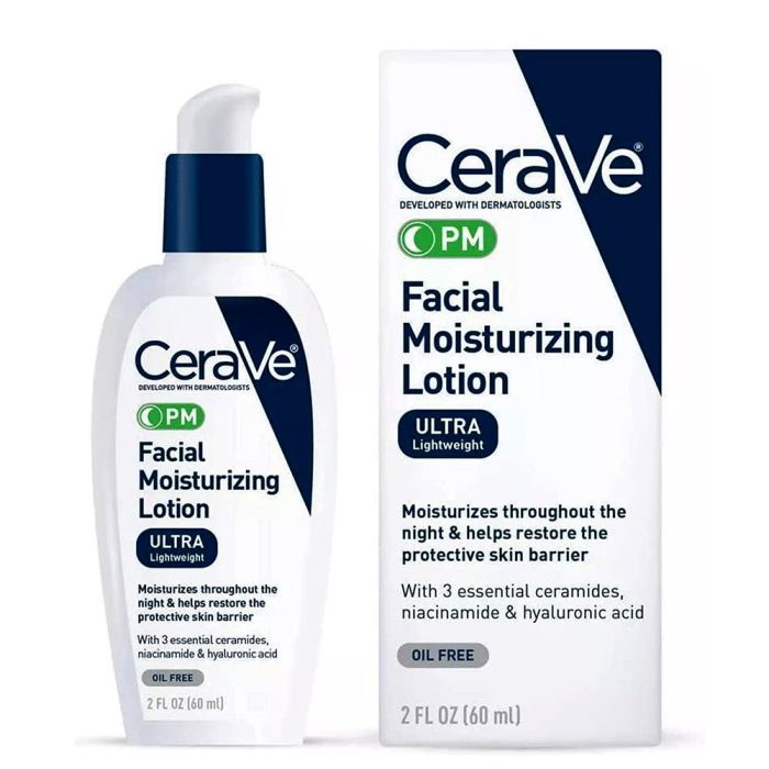 لوسیون-مرطوب-کننده-شب-سراوی-Cerave-PM-Facial-Moisturizing-Lotion-60ml-700x700-1 لوسیون Pm سراوی - Image 1